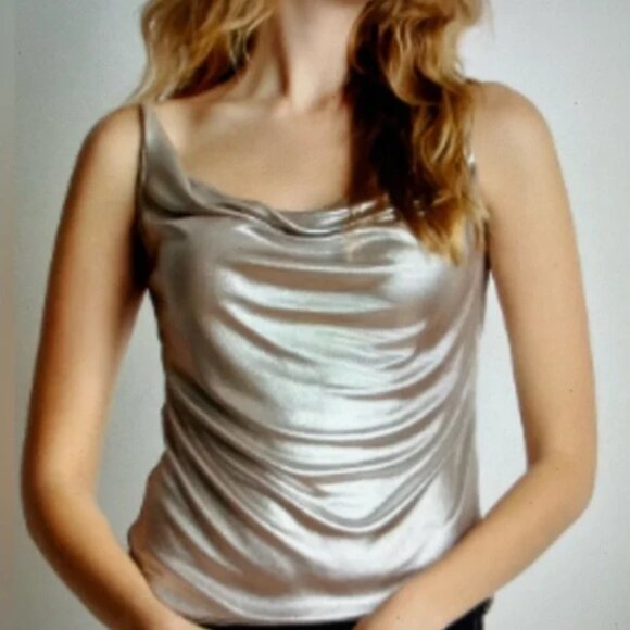 BAILEY 44 Metallic Gold Sleeveless Top - New W/O original tag - Picture 3 of 6